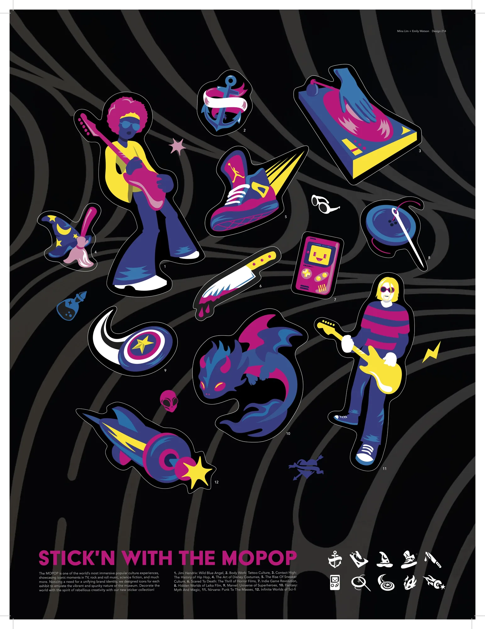 MoPOP final symbol poster